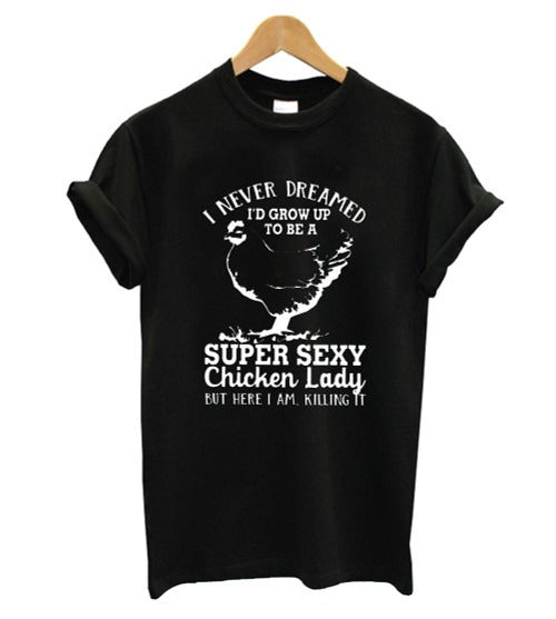 Funny Chicken Man's T-Shirt Tee