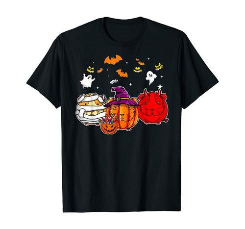 Funny Guinea Pigs Halloween Man's T-Shirt Tee