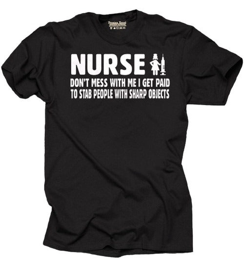 Funny Nurse Man's T-Shirt Tee