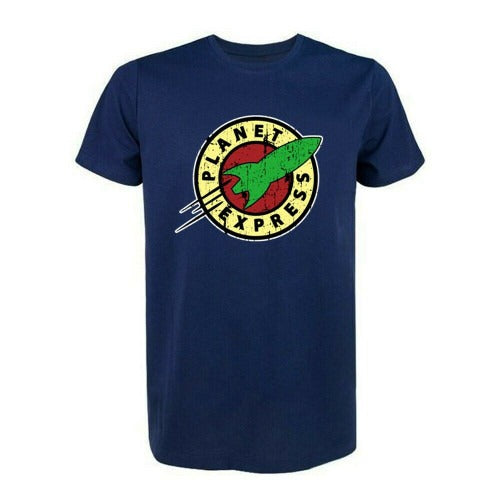 Funny Planet Express Printed Man's T-Shirt Tee
