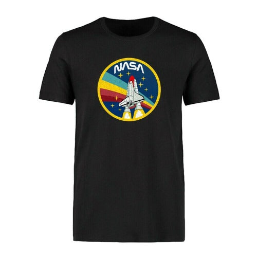 Funny Rainbow Nasa Man's T-Shirt Tee