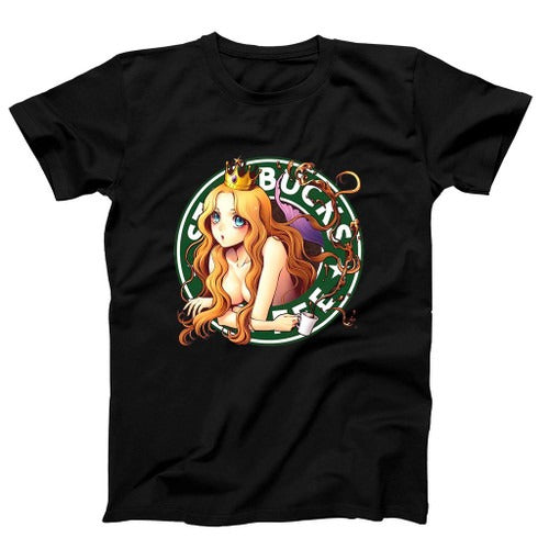 Funny Starbucks Hentai Anime Logo Man's T-Shirt Tee