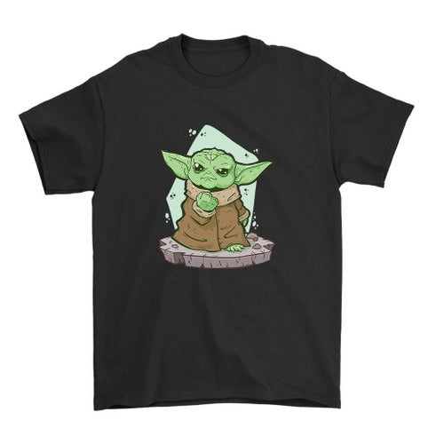 Funny Success Baby Yoda Man's T-Shirt Tee