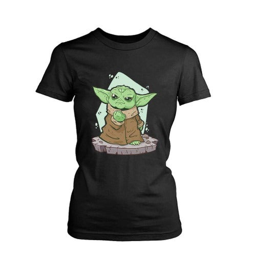 Funny Success Baby Yoda Women's T-Shirt Tee