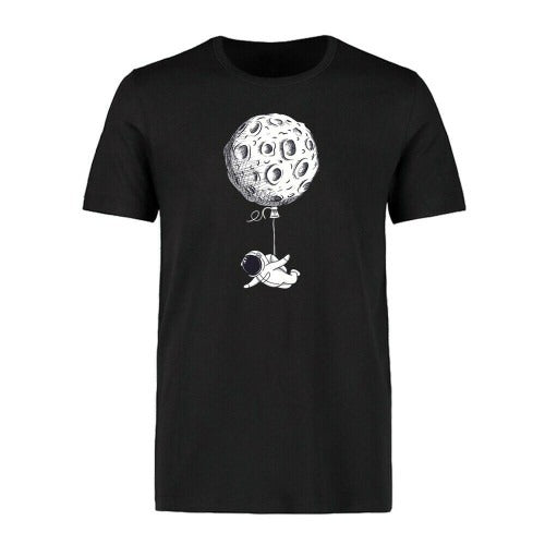 Funny Travel Space Graphics Man's T-Shirt Tee