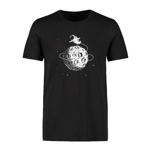 Funny Travel Space Printed Man's T-Shirt Tee