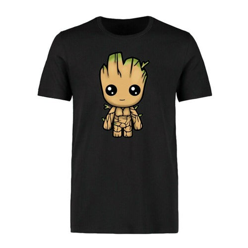 Funny Tree Man Groot Printed Man's T-Shirt Tee