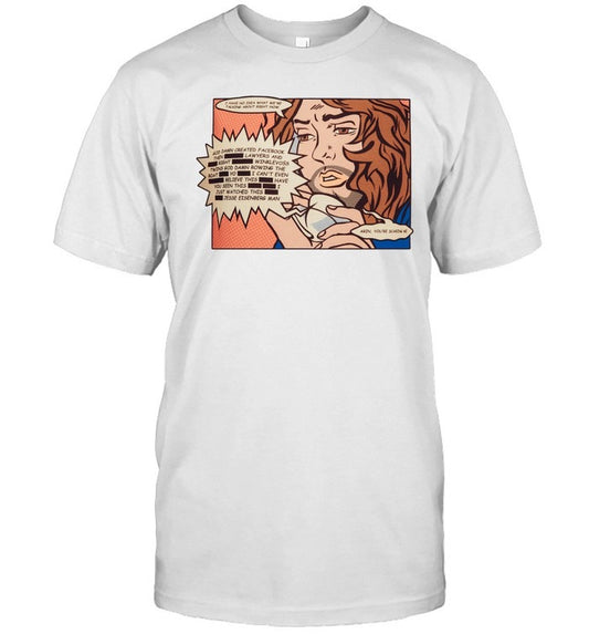 Game Grumps Mark Zuckerberg Unisex Ringer Tee