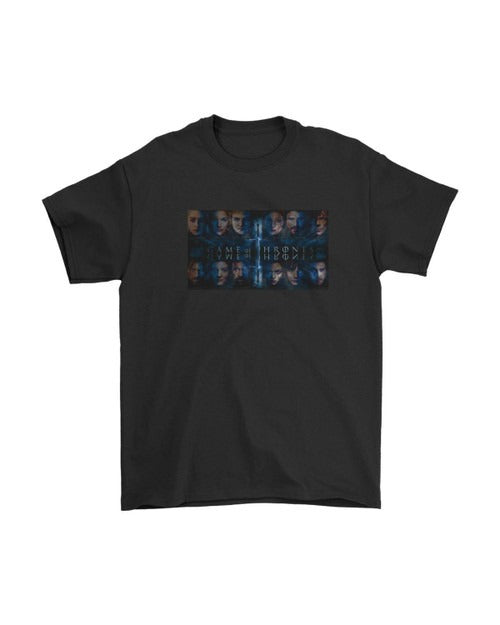 Game Of Thrones Character Poster Man's T-Shirt Tee