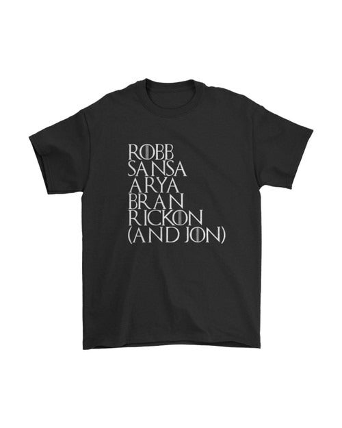 Game Of Thrones House Of Stark Game Of Thrones Squad Man's T-Shirt Tee