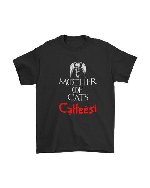 Game Of Thrones Mother Of Cats Catleesi Funny Logo Man's T-Shirt Tee