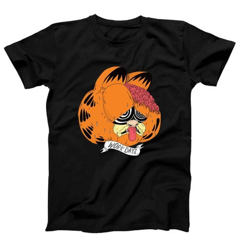 Garfield I Hate Mondays Work Days Man's T-Shirt Tee