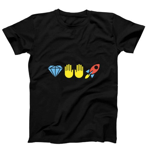 $Gme - Diamond Hands To The Moon Man's T-Shirt Tee