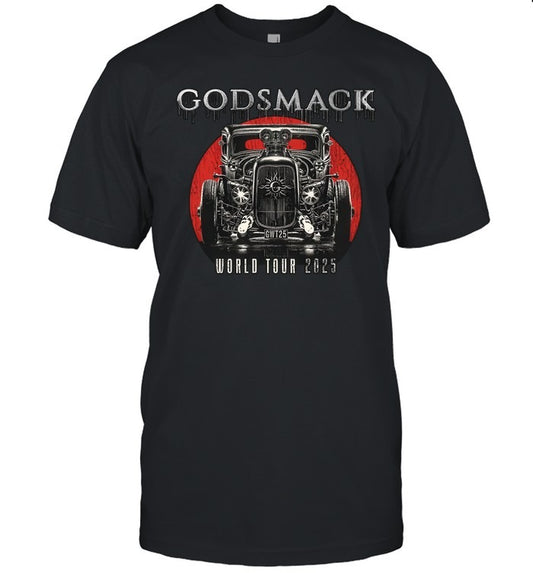 Godsmack World Tour 2025 New T Shirt