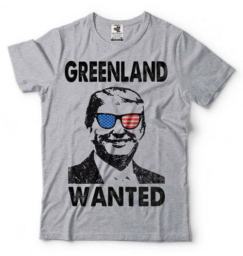 Greenland Donald Trump Funny Political Man's T-Shirt Tee