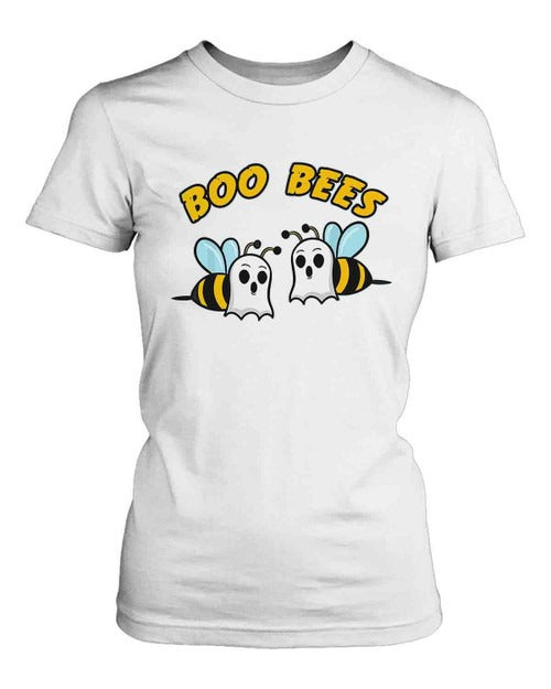 Halloween Boo Bees Honey Bee Ghost Funny Beekeeper Women's T-Shirt Tee