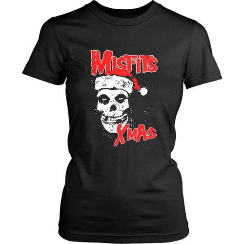 Halloween Misfits Xmas Funny Women's T-Shirt Tee