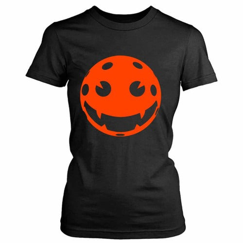 Halloween Pickleball Funny Women's T-Shirt Tee