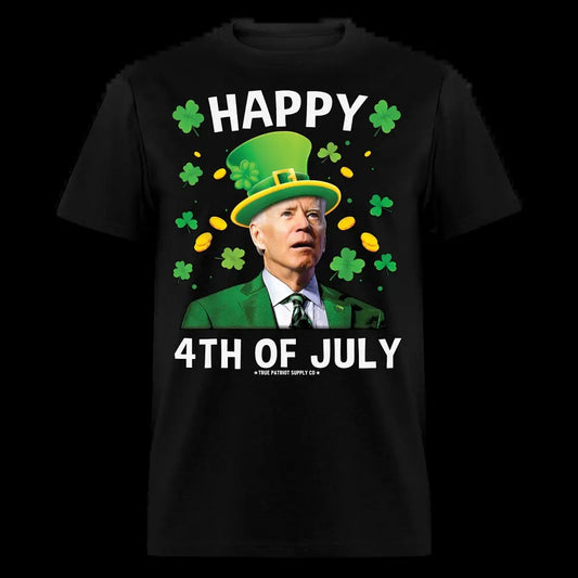 Happy 4th Of July St Patrick's Day Funny Confused Biden Unisex Classic T-Shirt