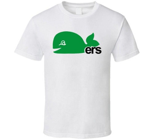 Hartford New England Whalers Hockey Retro Logo Man's T-Shirt Tee