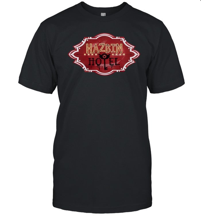 Hazbin Hotel Logo Girls T-Shirt