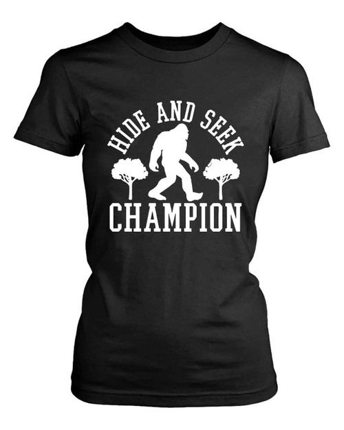 Hide And Seek Champion Funny Women's T-Shirt Tee