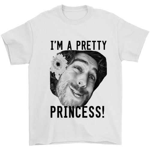 I Am A Pretty Princess Funny Stuggy Man's T-Shirt Tee