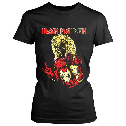 Iron Maiden Rock Music Metal Women's T-Shirt Tee