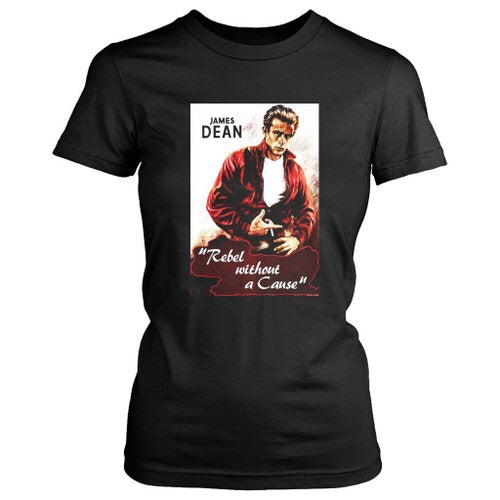 James Dean Rebel Without A Cause Film Retro Women's T-Shirt Tee