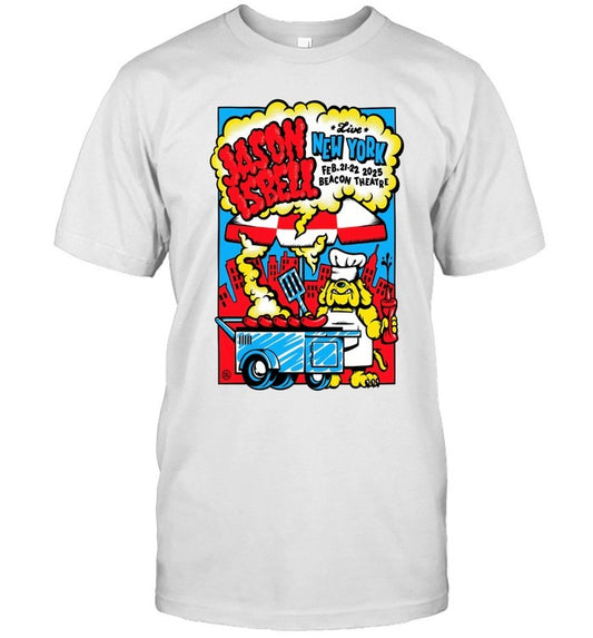 Jason Isbell February 22 2025 The Beacon Theatre in NYC Event T Shirt