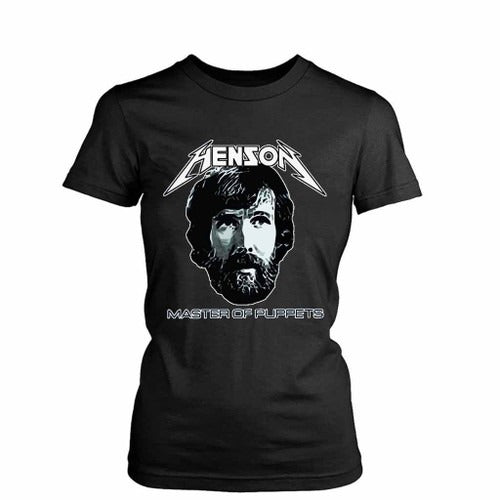 Jim Henson Master Of Puppets Retro Vintage Style Women's T-Shirt Tee