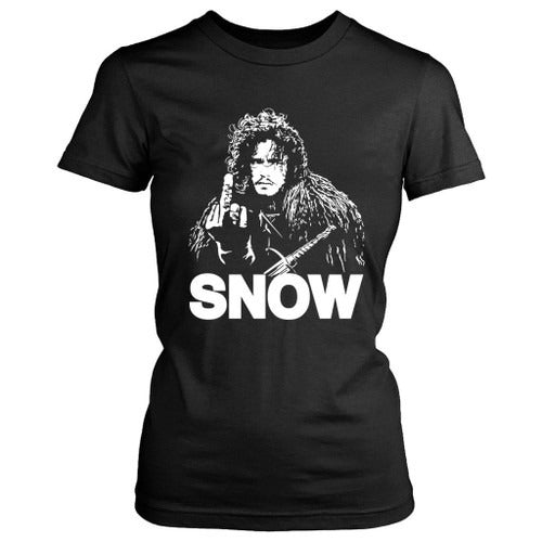 Johnny Snow Game Of Thrones Funny Women's T-Shirt Tee