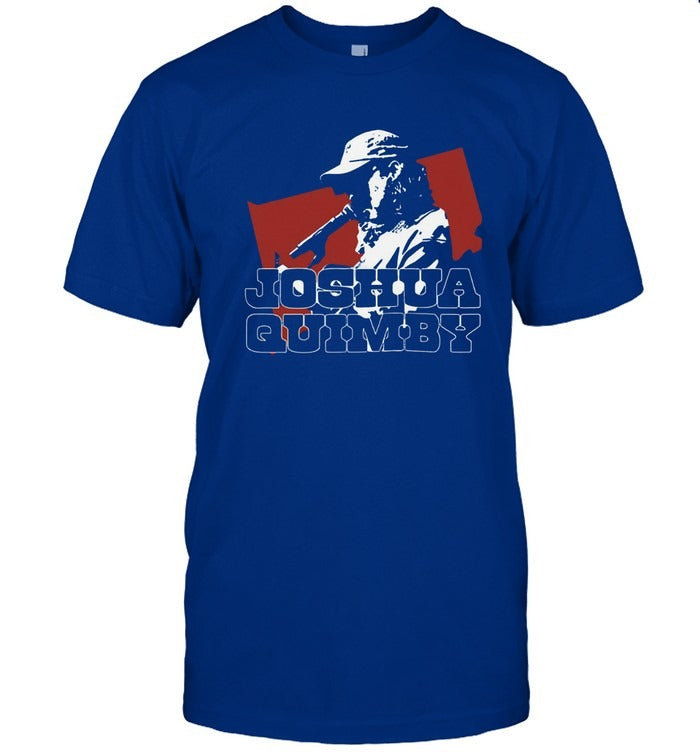 Joshua Quimby Unisex T-Shirt Blue