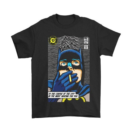 Joy Division Comics Curtis Batman Man's T-Shirt Tee
