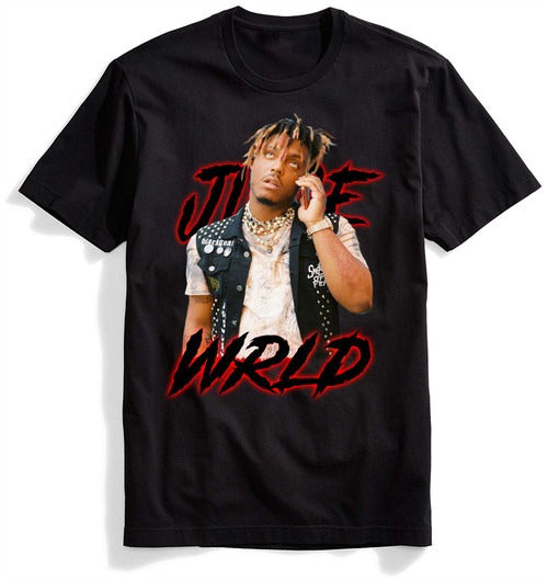 Juice Wrld On The Phone Man's T-Shirt Tee
