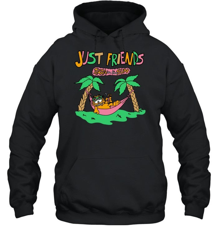 Just Friends Garf Zaza In The Sun Unisex Hoodie