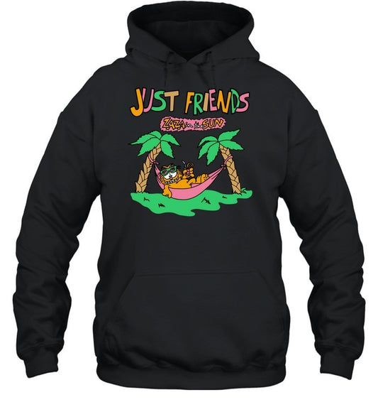 Just Friends Garf Zaza In The Sun Unisex Hoodie