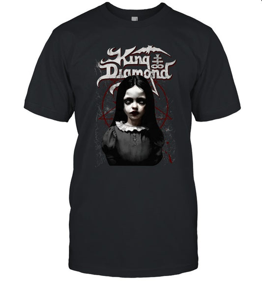 King Diamond Spider Lilly Black T Shirt
