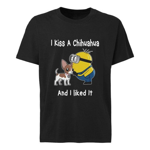 Kiss A Chihua And I Like It Funny Man's T-Shirt Tee