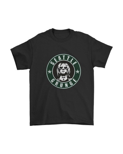 Kurt Cobain Seattle Grunge Man's T-Shirt Tee