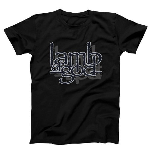 Lamb Of God Band Metal Logo Man's T-Shirt Tee