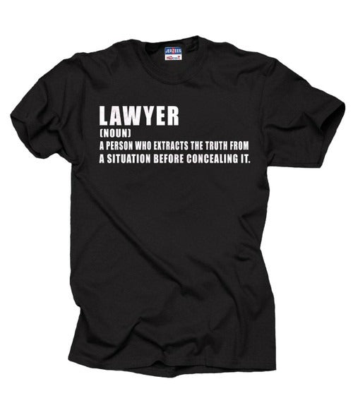 Lawyer Profession Funny Man's T-Shirt Tee