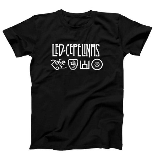 Led Cepelinas Led Zeppelin Lithuanian Parody Funny Man's T-Shirt Tee