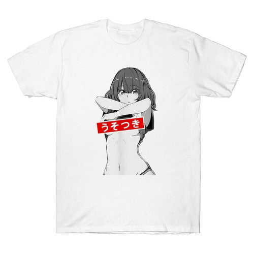 Lewd Anime Conduct Ahegao Hentai Anime Japan Funny Man's T-Shirt Tee