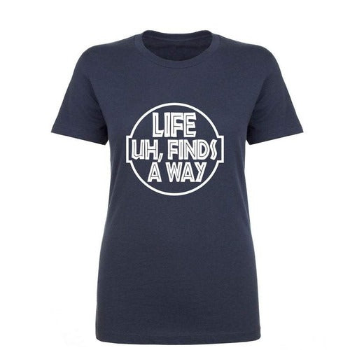 Life Uh Finds A Way Logo Man's T-Shirt Tee