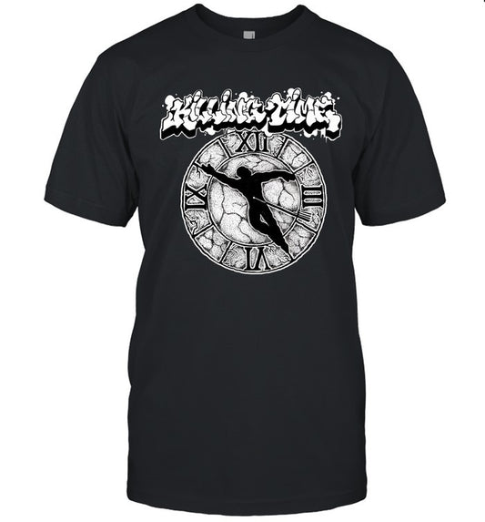 Limited 2024 Killing Time Graffiti Logo T-Shirt