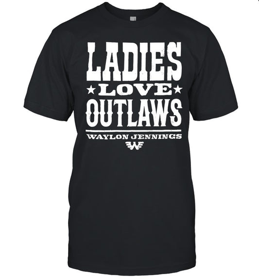 Limited Ladies Love Outlaws T Shirt