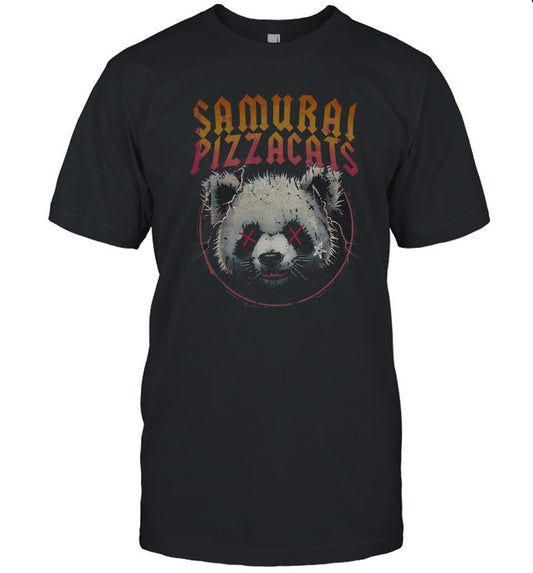 Limited T Shirt Samurai Pizza Cats Pandastruck Vintage