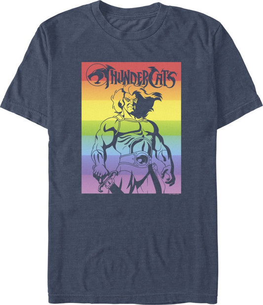 Lion-O Retro Rainbow ThunderCats T-Shirt