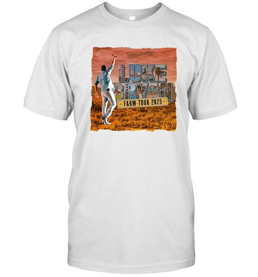 Luke Bryan 2025 Farm Tour T-Shirt
